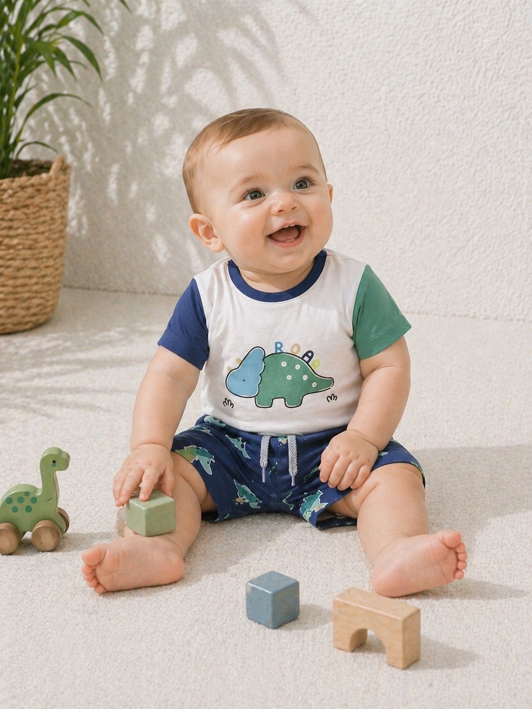 Set T-shirt And Shorts Roar