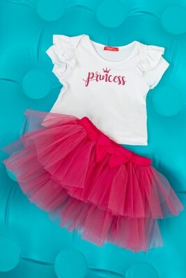 Chief tulle skirt set