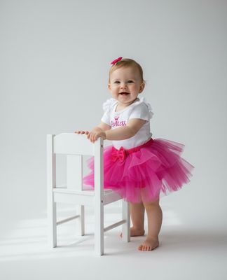 Baby Set Tulle Skirt And T-Shirt