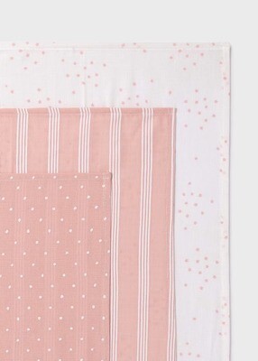 Mayoral small muslins - set of 3