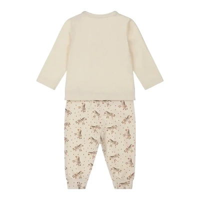 Baby Set Longsleeve And Trousers Zebra