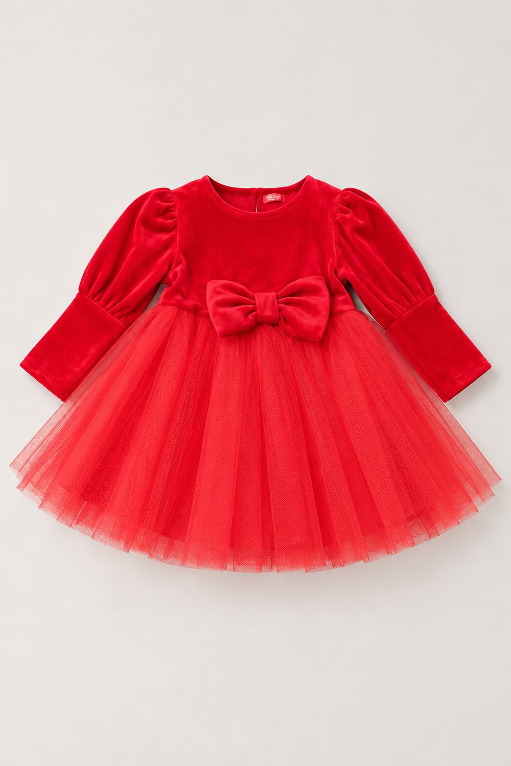 Chief velvet dress tulle