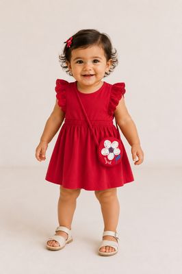 Mayoral Dress with Bag