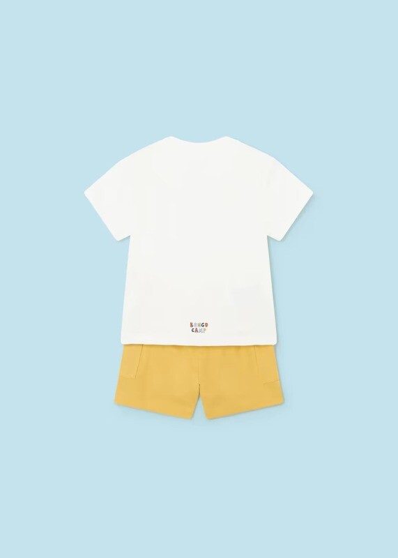 Mayoral t-shirt and cargo shorts set