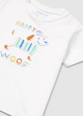 Mayoral Embossed Print T-Shirt