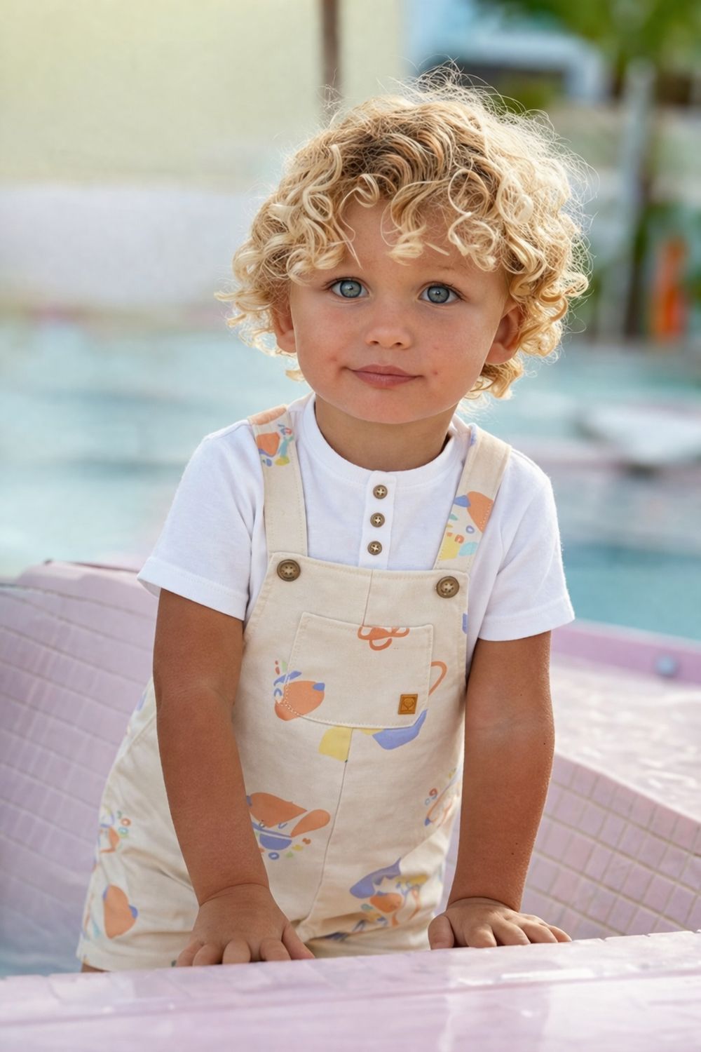 Mayoral Dungarees and T-Shirt Set