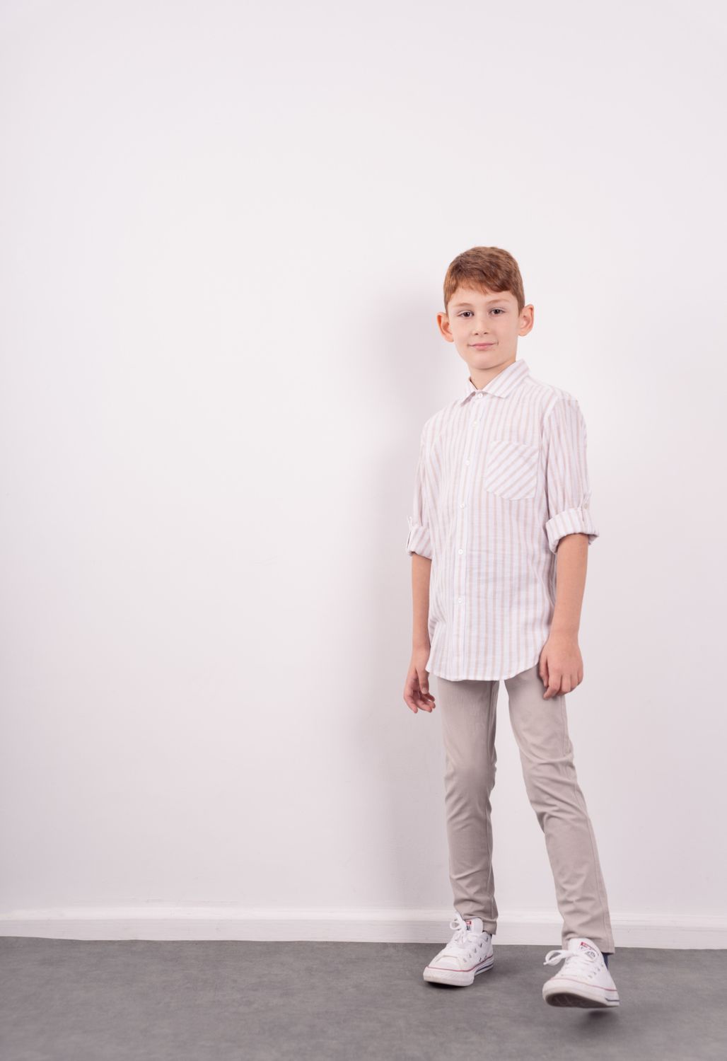 Shirt And Chino Trousers Set