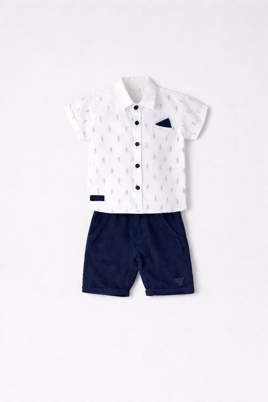 Shirt And Bermuda Set