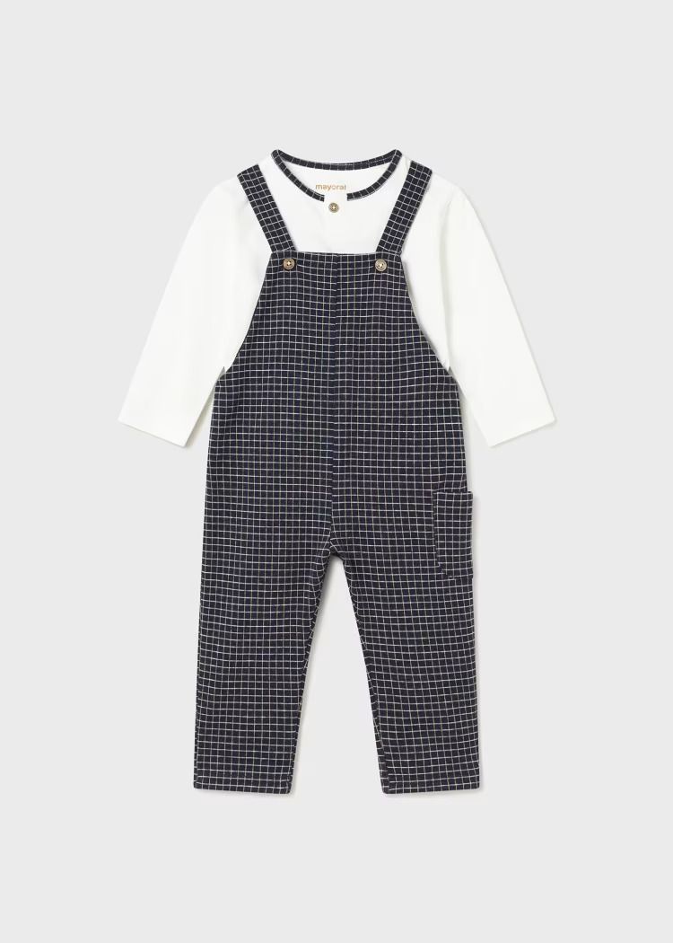 Mayoral Dungarees and T-Shirt Set
