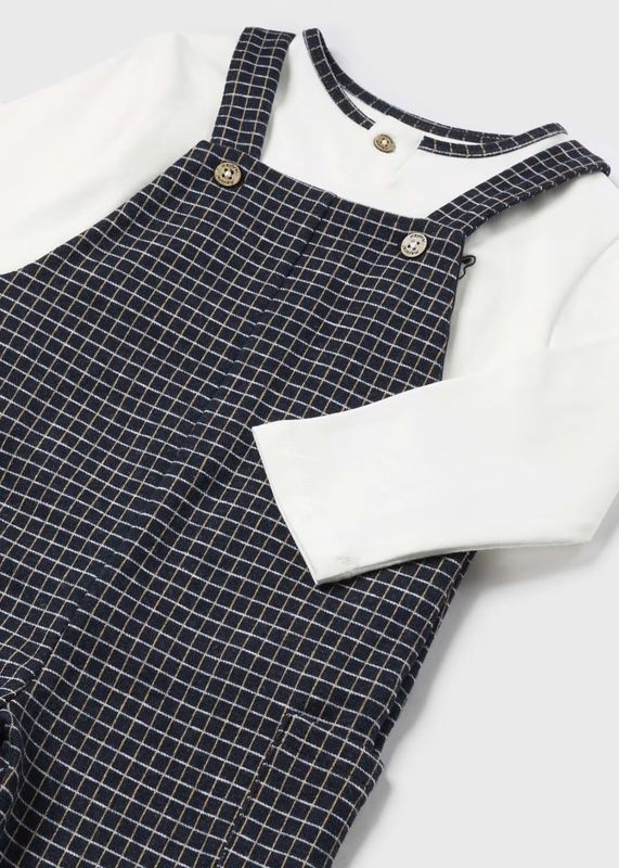 Mayoral Dungarees and T-Shirt Set