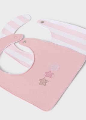 Mayoral set of 2 waterproof bibs