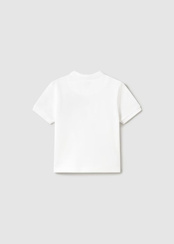 Mayoral mao collar polo shirt
