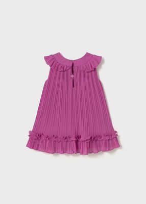 Mayoral pleated chiffon dress