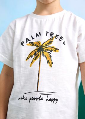 Mayoral summer print shorts and t-shirt set