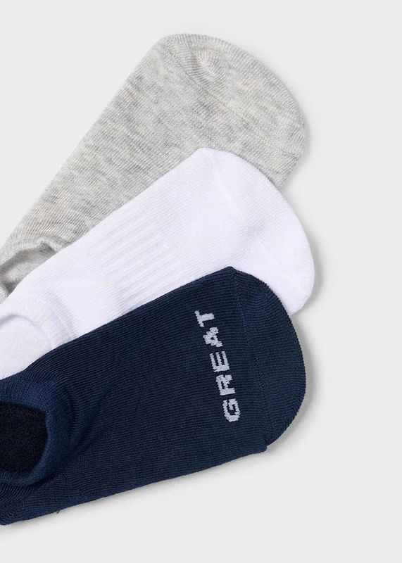 Mayoral set of 3 invisible socks