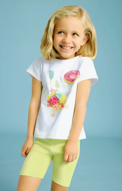 Mayoral cycling shorts with top set