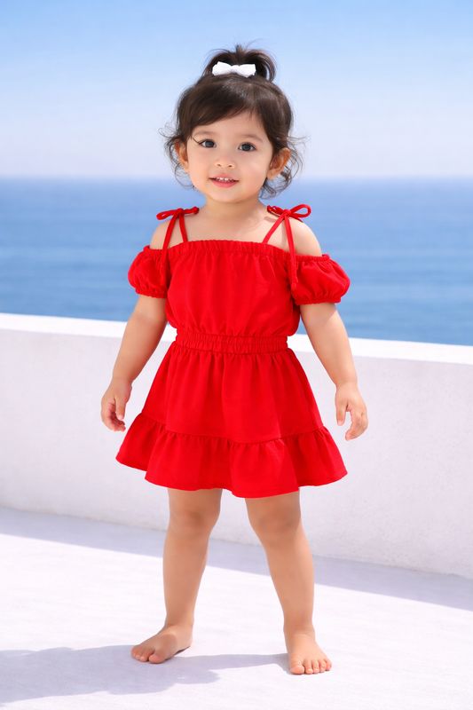 SRFN ruffle dress