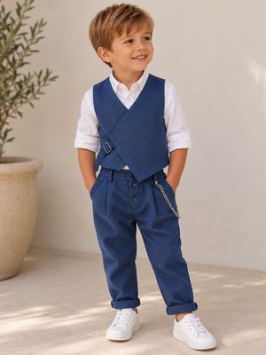 SRFN gilet and trousers with chain set