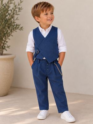 SRFN gilet and trousers with chain set