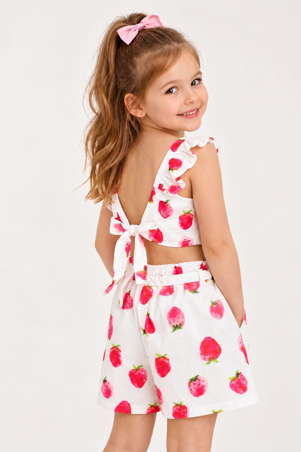 SRFN shorts and top set with back tie