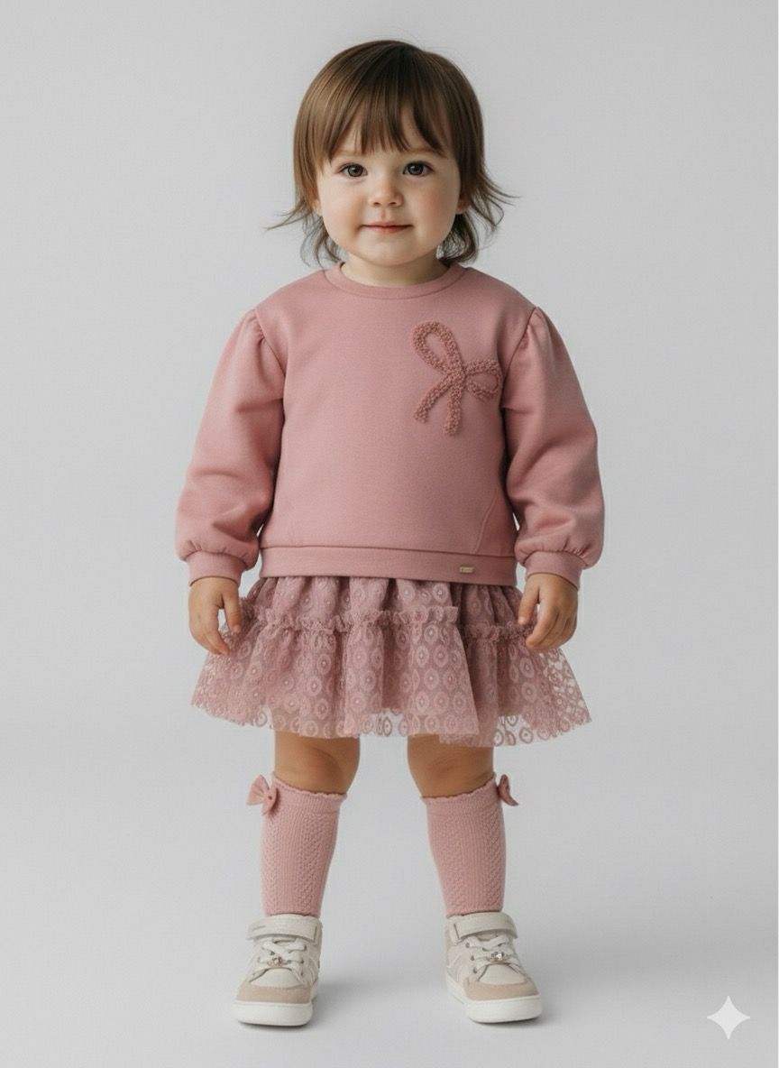 Mayoral tulle skirt and jumper set