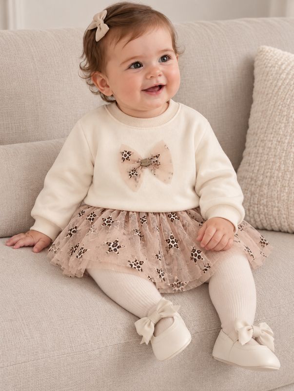 Mayoral tulle skirt and jumper set