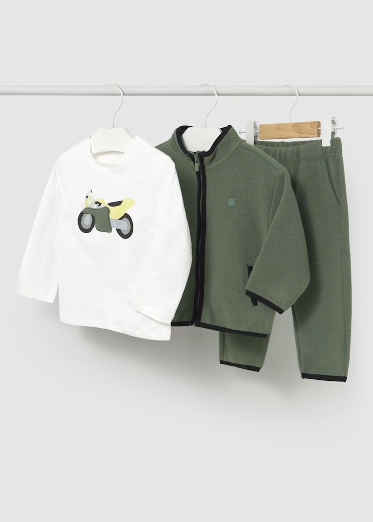 Mayoral fleece tracksuit set