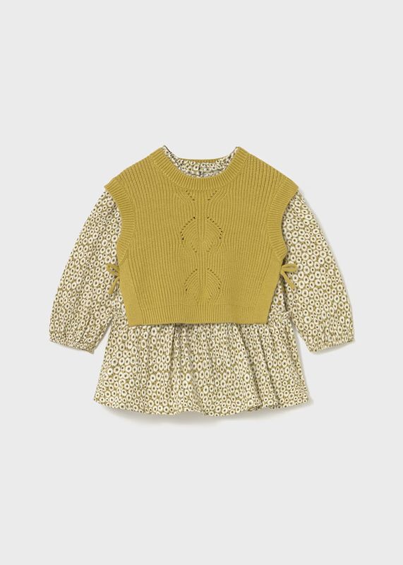 Mayoral dress with vest