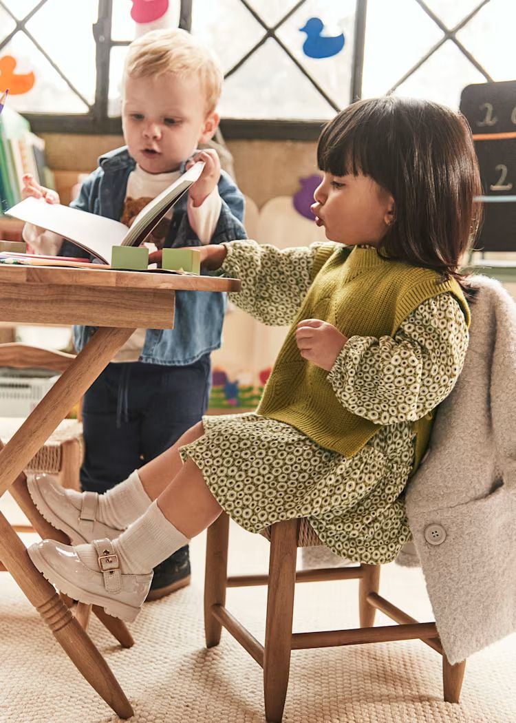 Mayoral dress with vest