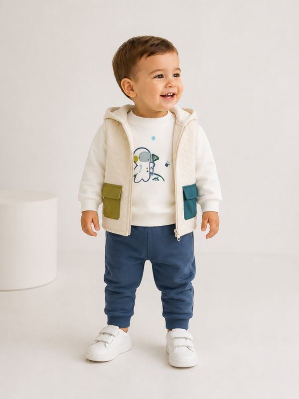 Mayoral 3 pieces vest set