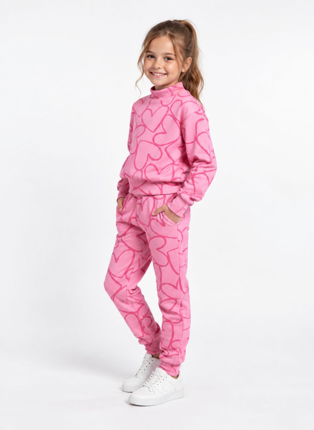 SRFN velvet tracksuit set