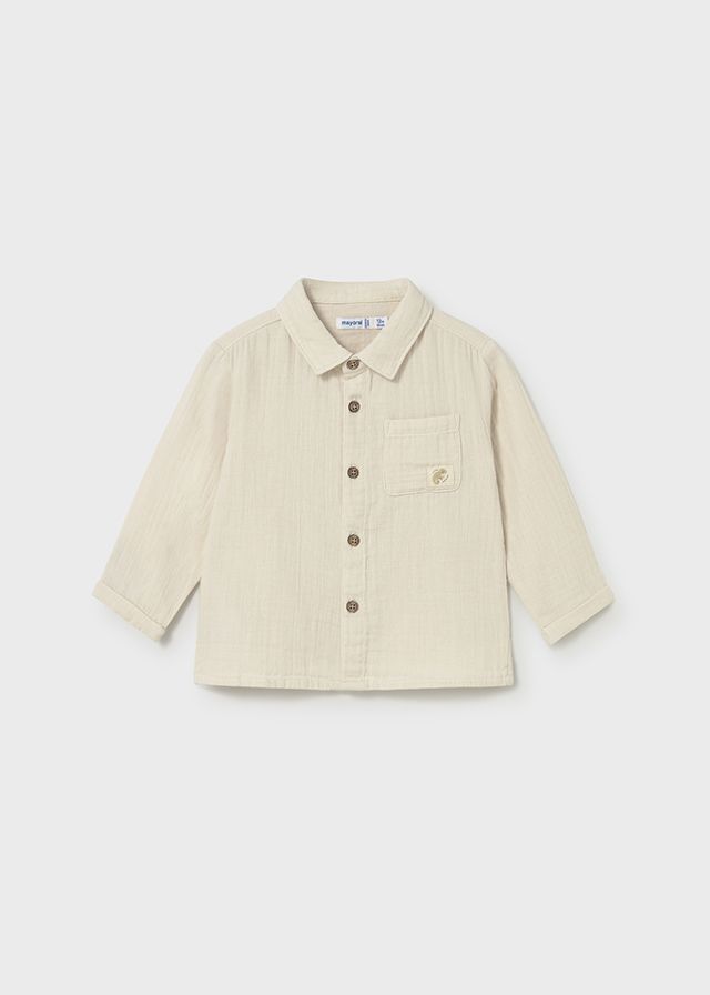 Baby long-sleeved bambula shirt