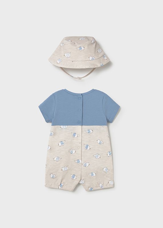 Mayoral dungarees with hat