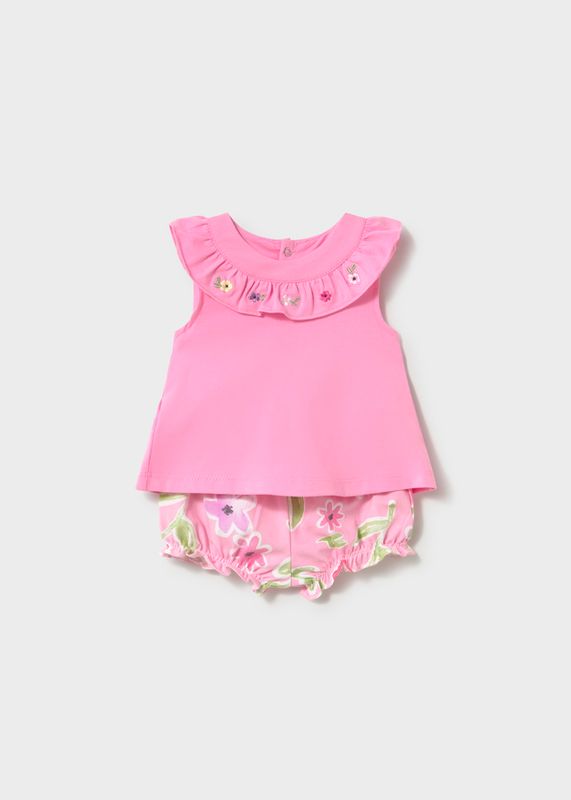 Mayoral 4 pieces ruffled set