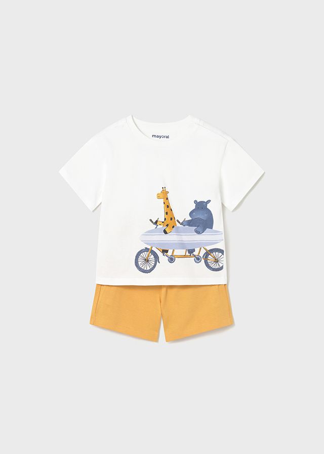 Mayoral surf trousers and t-shirt set