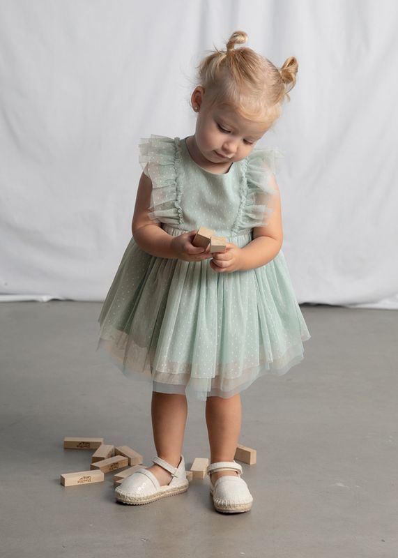 Mayoral tulle dress with headband