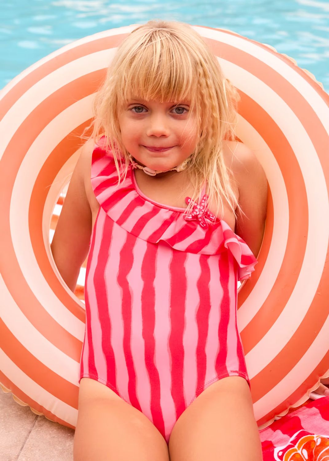 Mayoral asymmetrical swimsuit