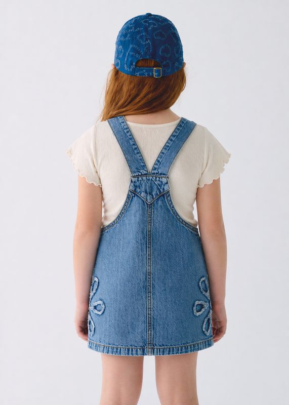 Mayoral flowing denim dungarees