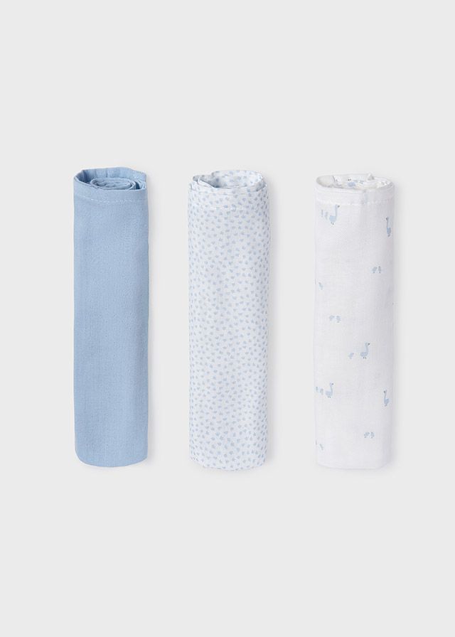 Mayoral set of 3 muslins