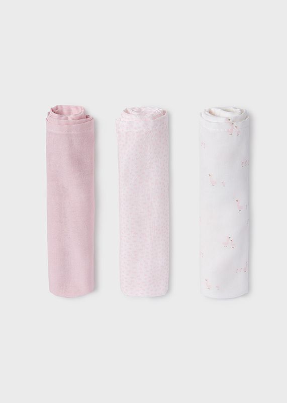 Mayoral set of 3 muslins