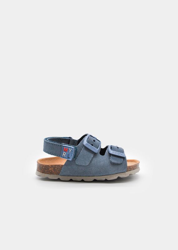 Mayoral leather buckle sandal