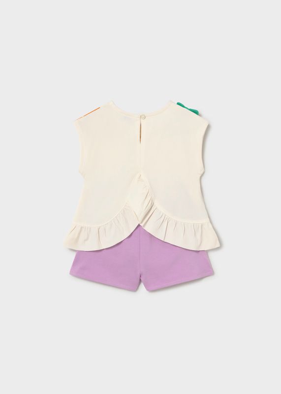 Mayoral set shorts and fruit t-shirt