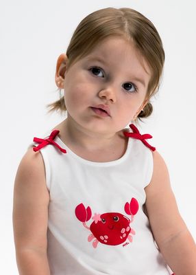 Mayoral printed shorts and t-shirt set