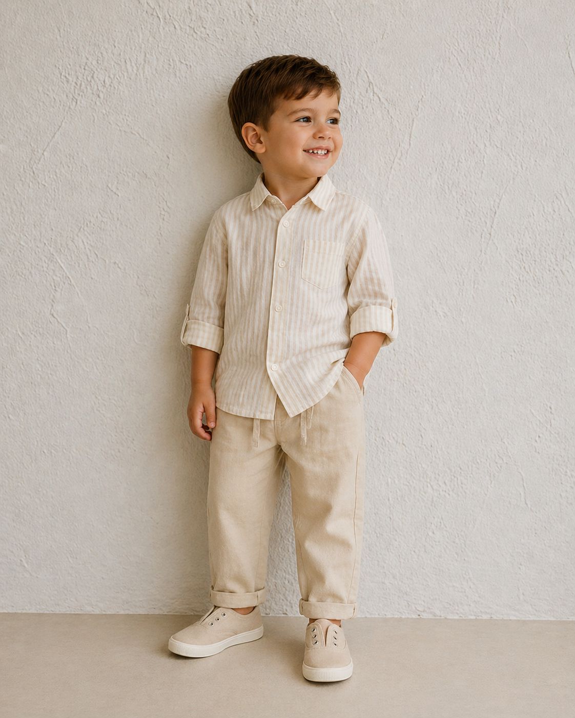 Mayoral linen trousers