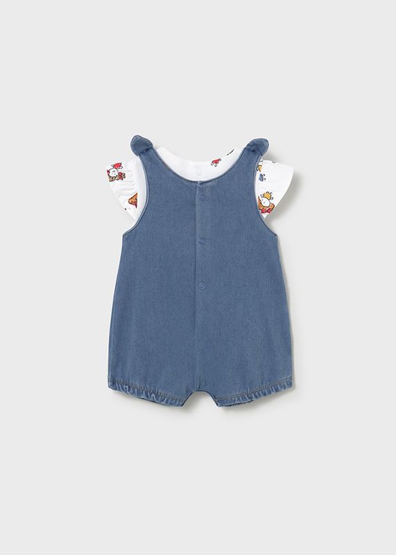 Mayoral romper and t-shirt set