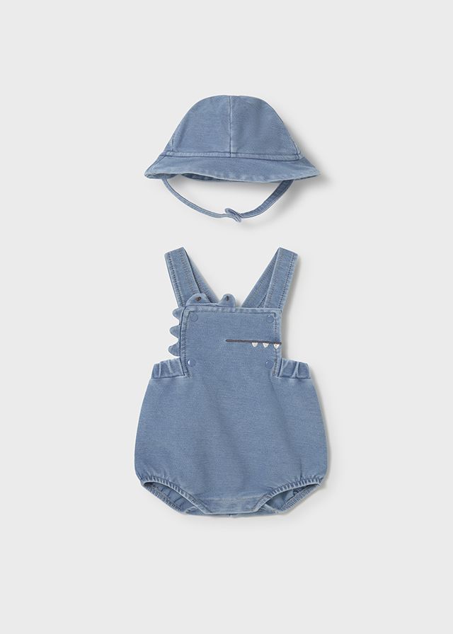 Mayoral romper with hat
