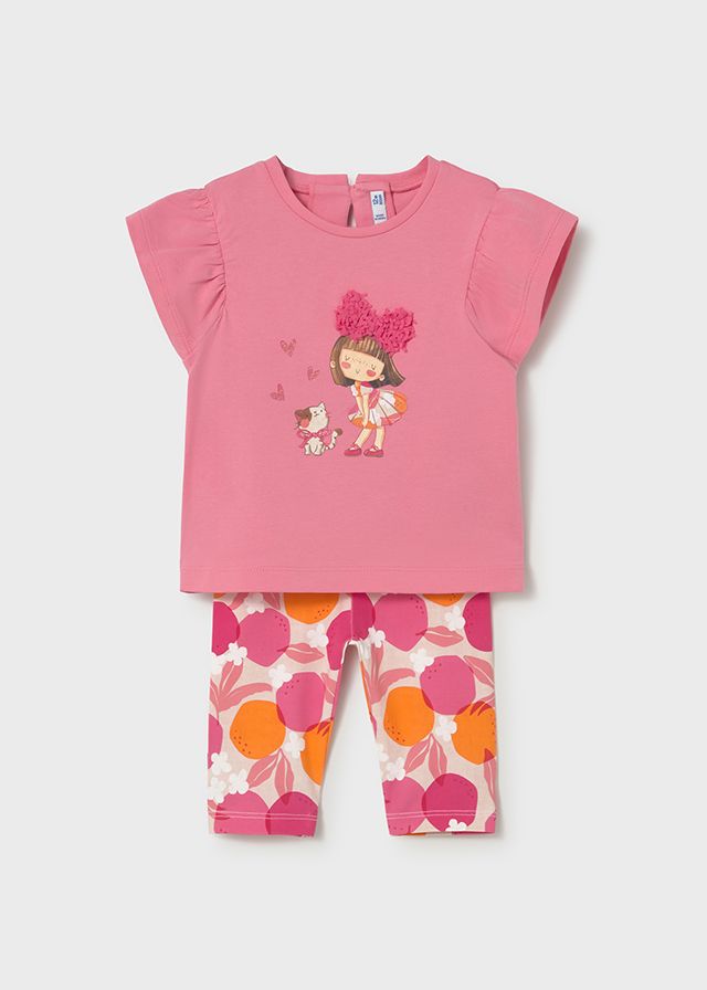 Mayoral print leggings set