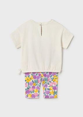 Mayoral print leggings set