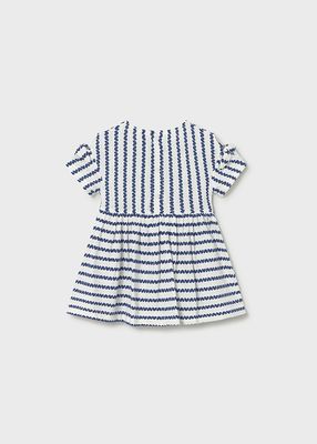 Mayoral print dress baby with bag