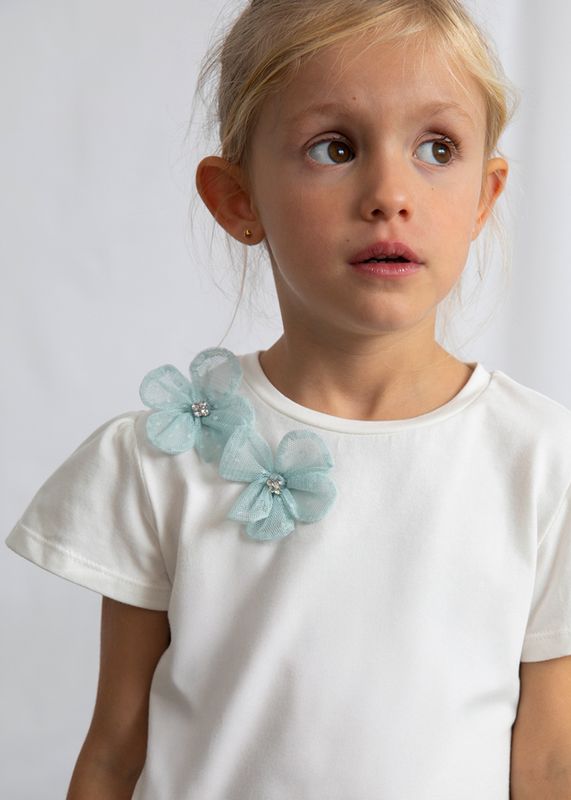 Mayoral tulle skirt and t-shirt set